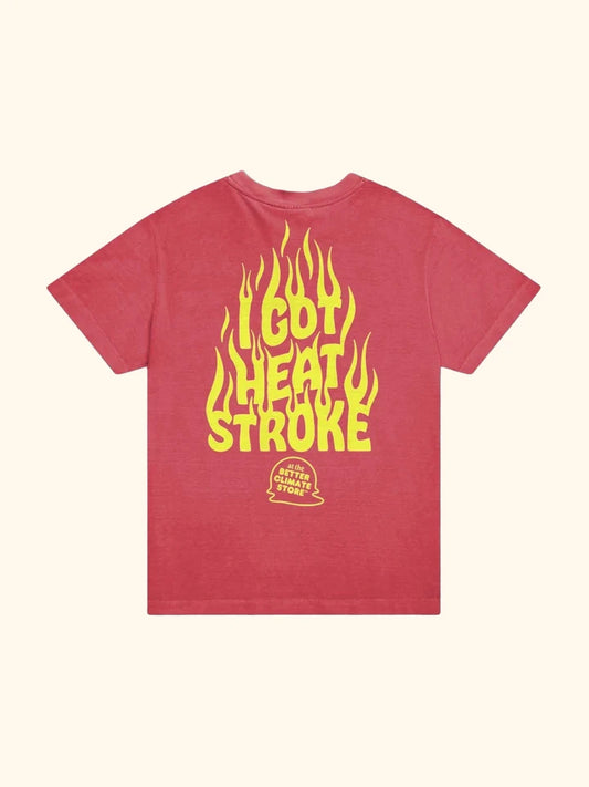 I Got Heat Stroke Unisex Tubular Trash Tee