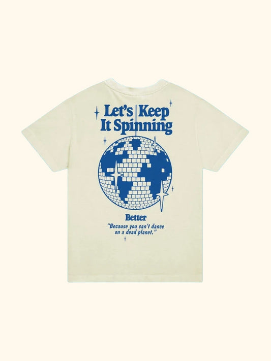 Let’s Keep It Spinning Unisex Tubular Trash Tee